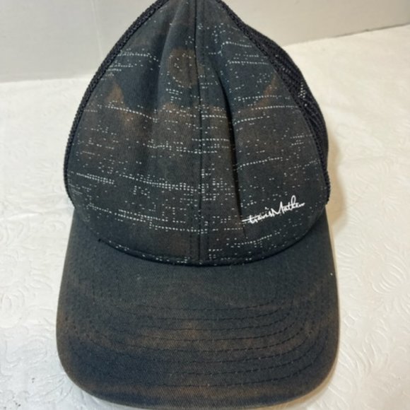 Travis Mathew Golf Cap Hat Flexfit Stretch Black S/M - Picture 5 of 9